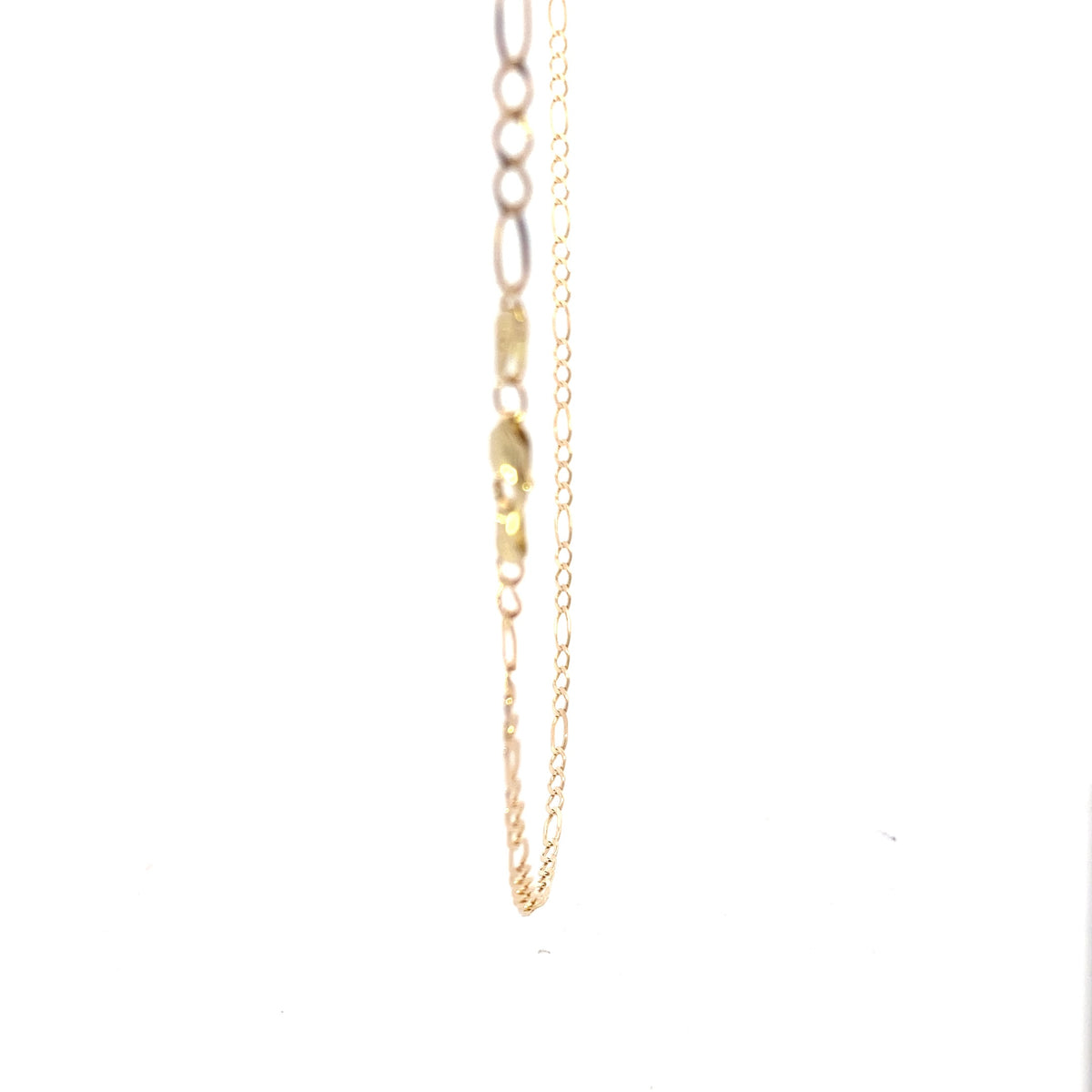 14K Yellow Gold 23" Figaro Chain