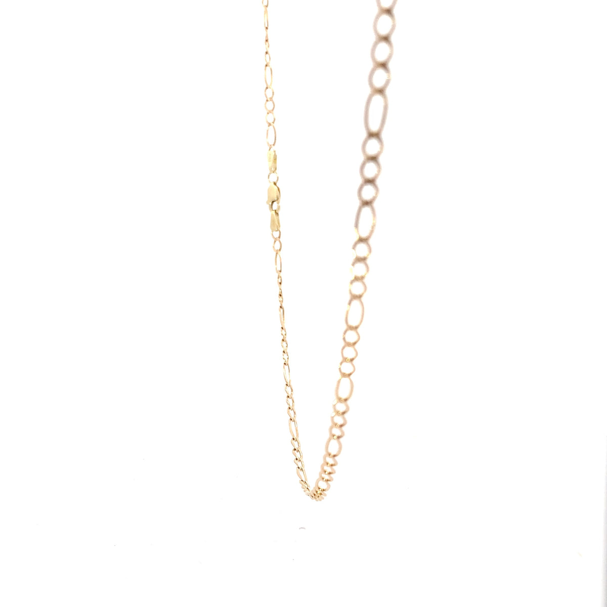 14K Yellow Gold 23" Figaro Chain
