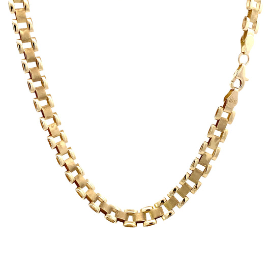 10K Yellow Gold 20" Rolex Link Chain