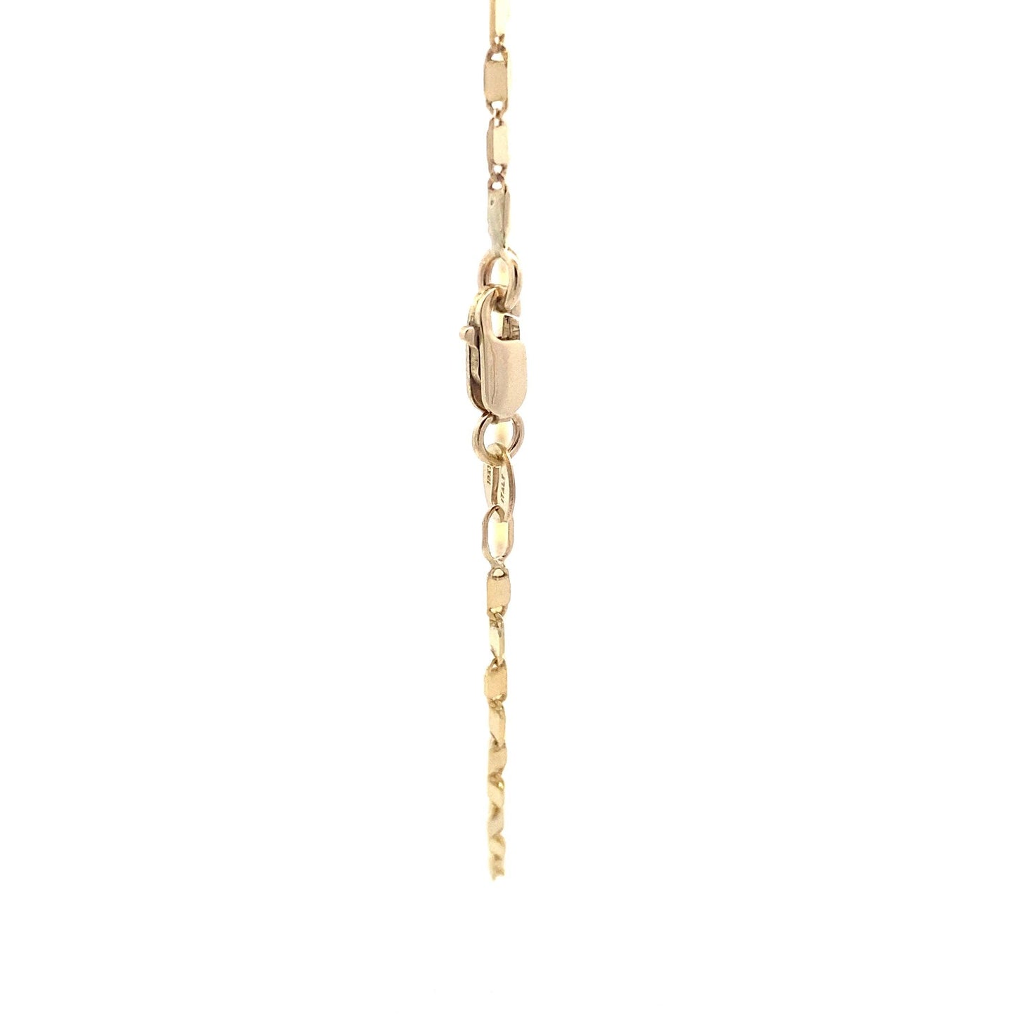 10K Yellow Gold Disc Link Chain