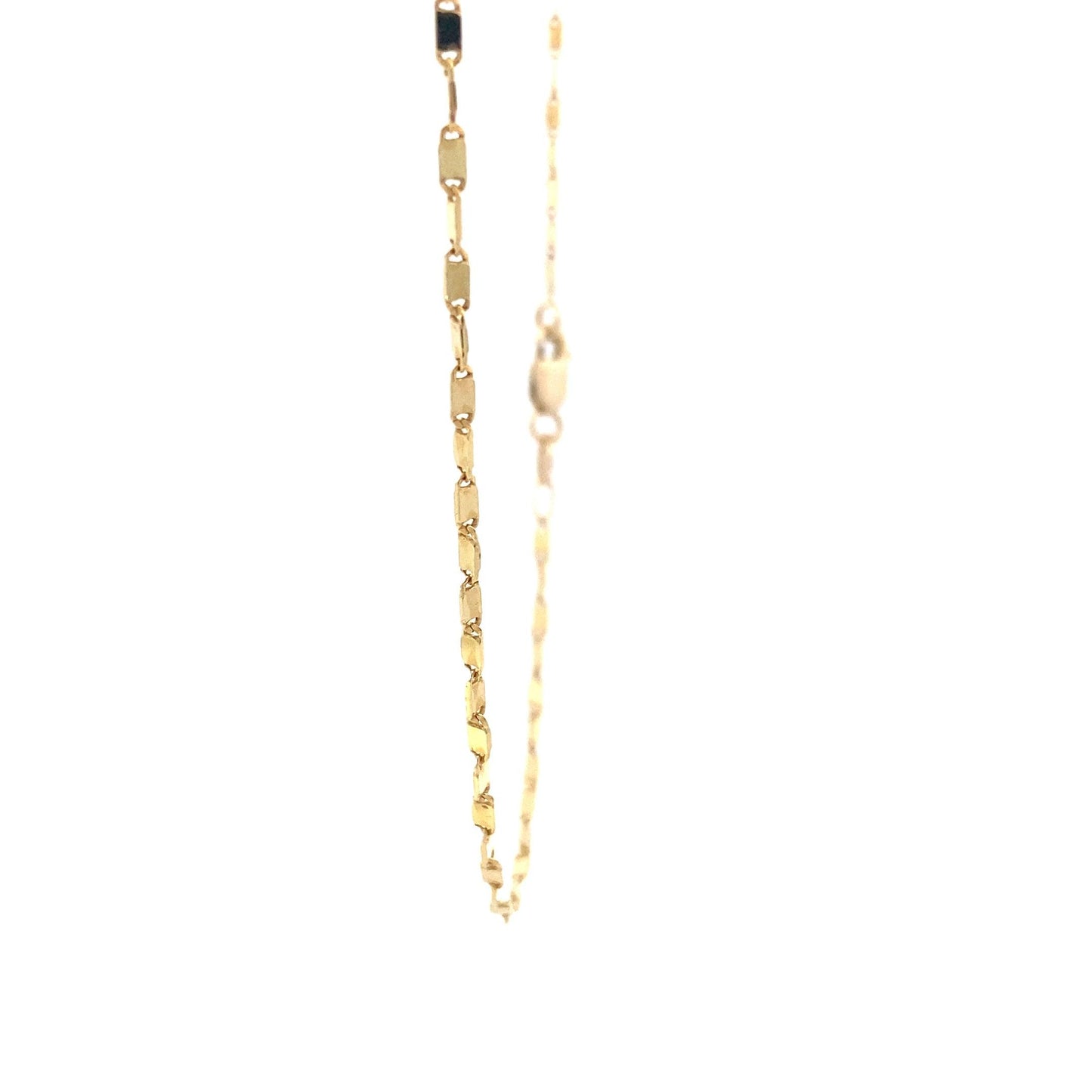 10K Yellow Gold Disc Link Chain