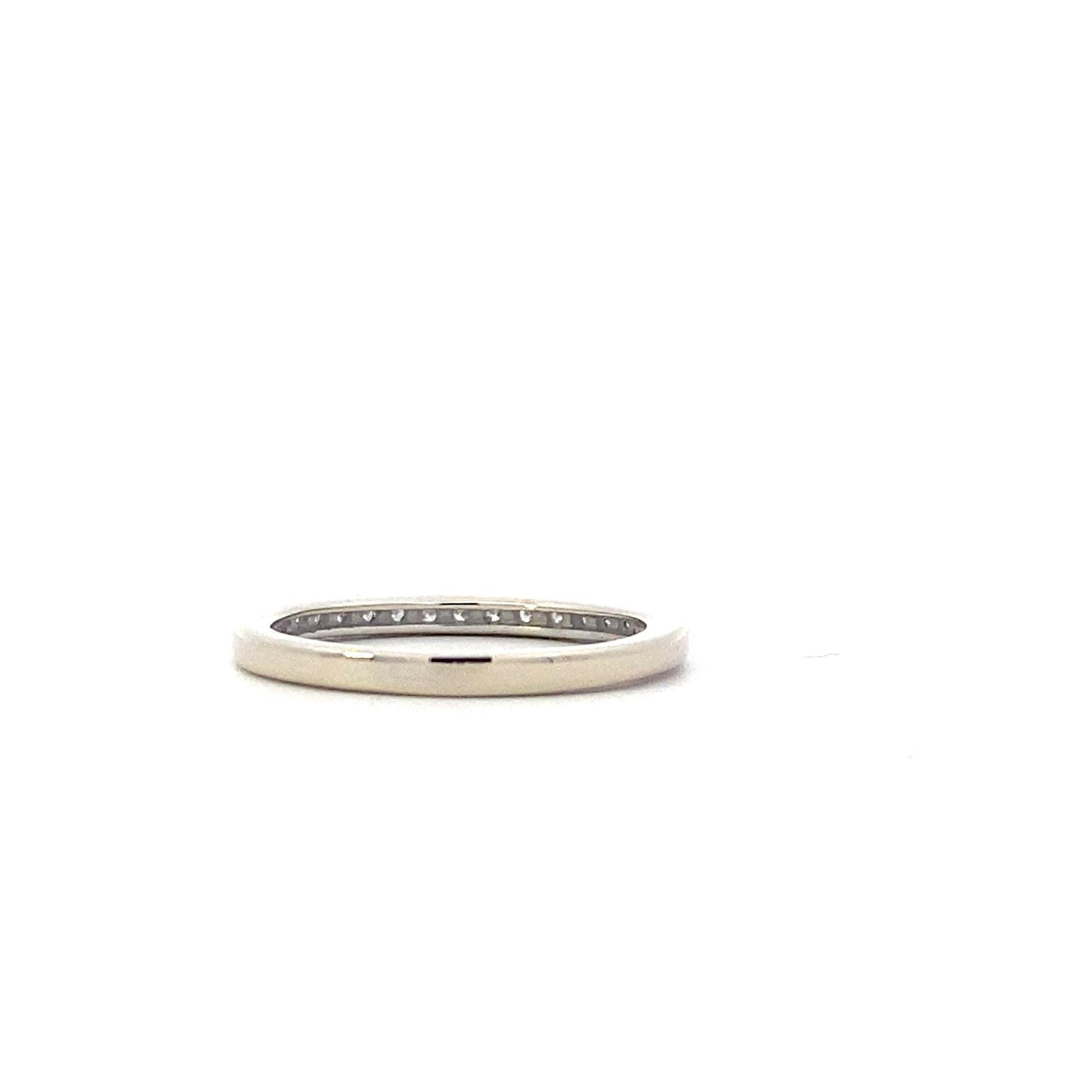 14K White Gold And Diamond Womens Ring - 0.20ct