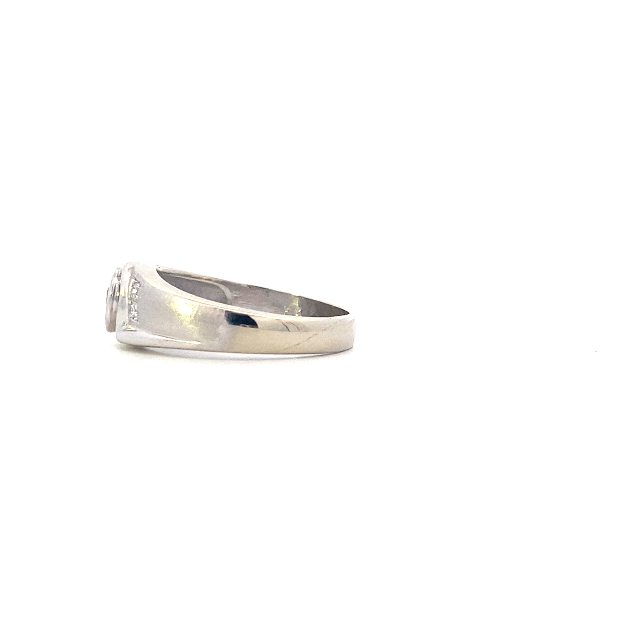 14K White Gold Diamond Women's Ring - 0.30ct