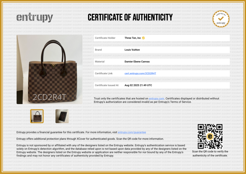 Louis Vuitton Kensington Brown Damier Handbag