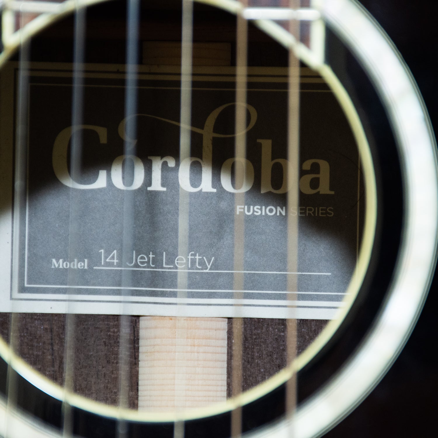 Cordoba 14 Jet Lefty Acoustic Electric Guitar