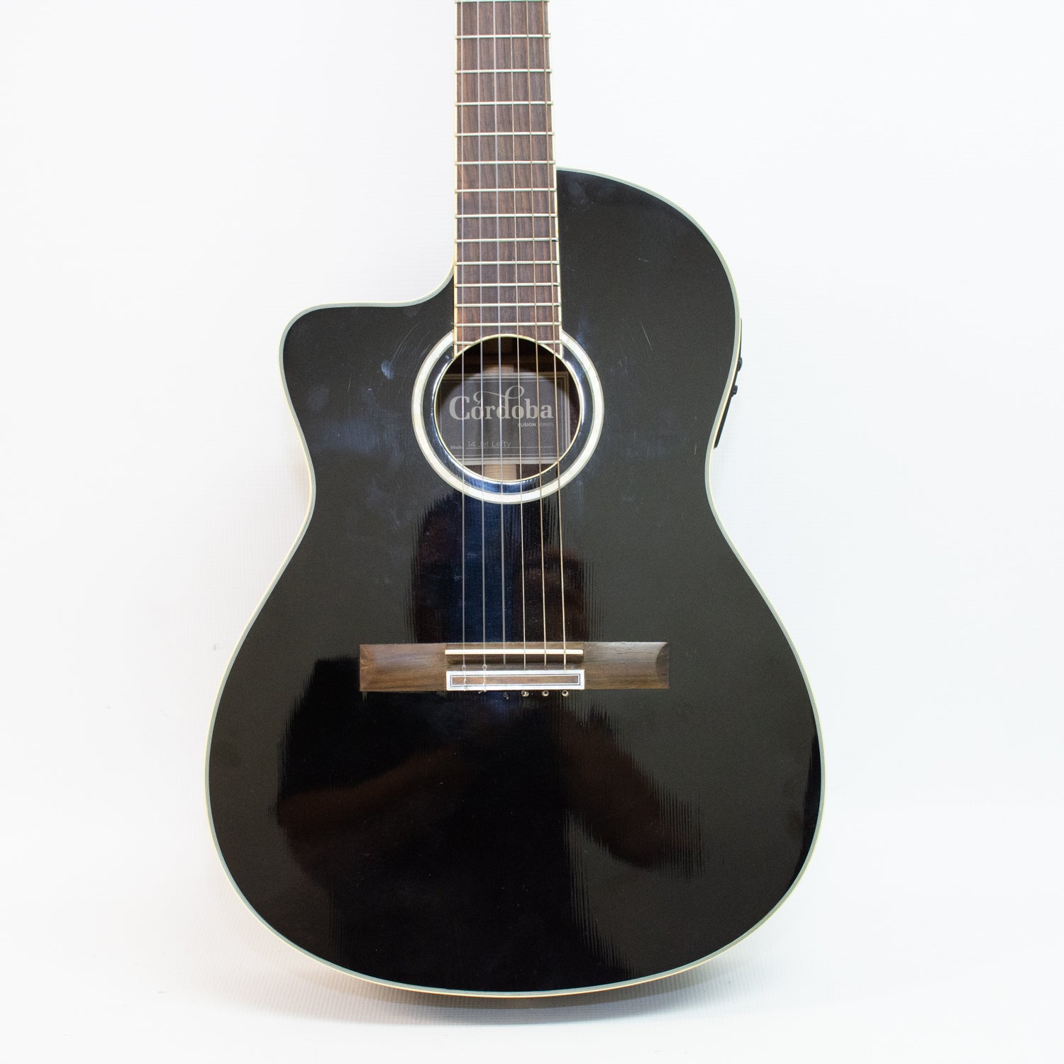 Cordoba 14 Jet Lefty Acoustic Electric Guitar