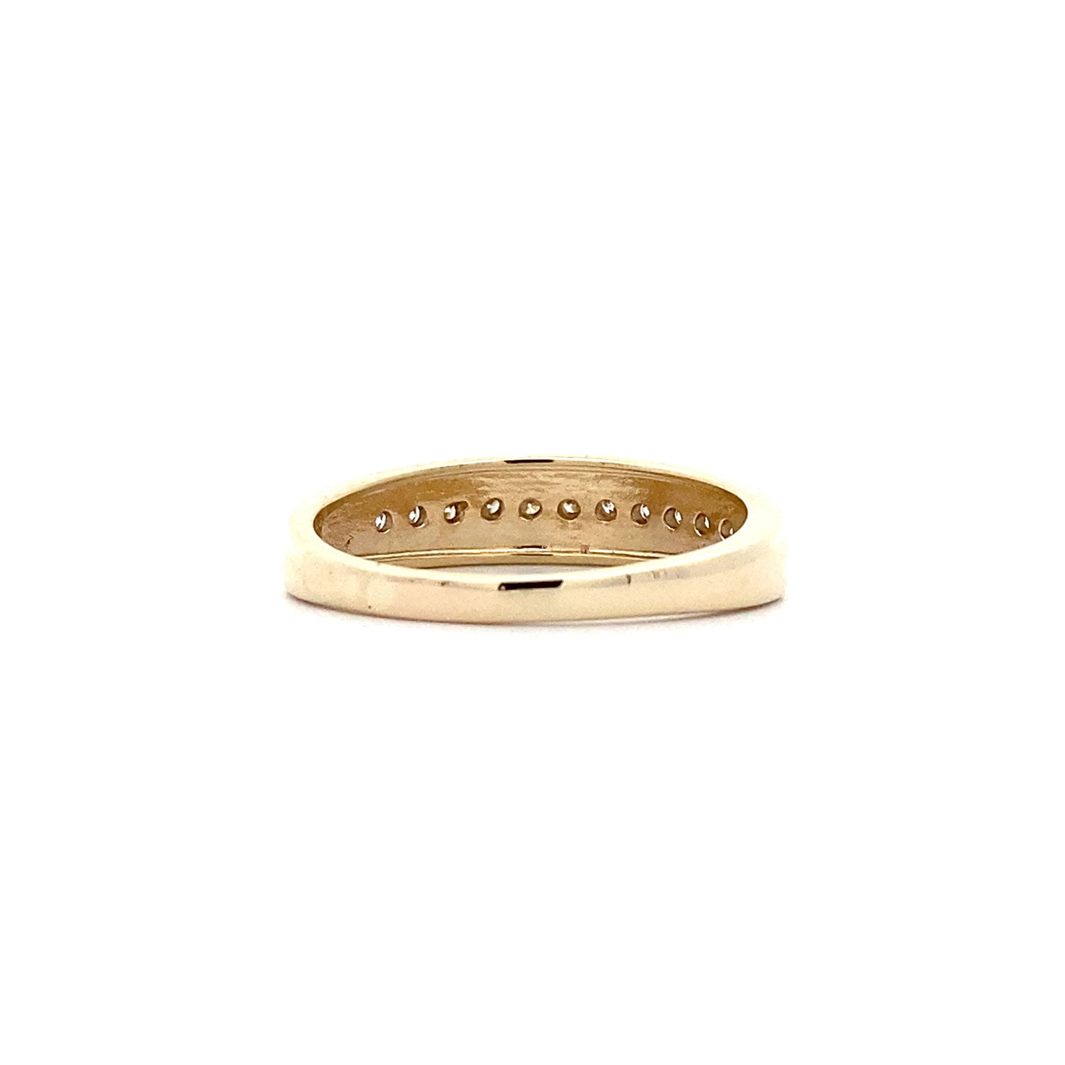 10K Yellow Gold Diamond Ring - 0.33ct