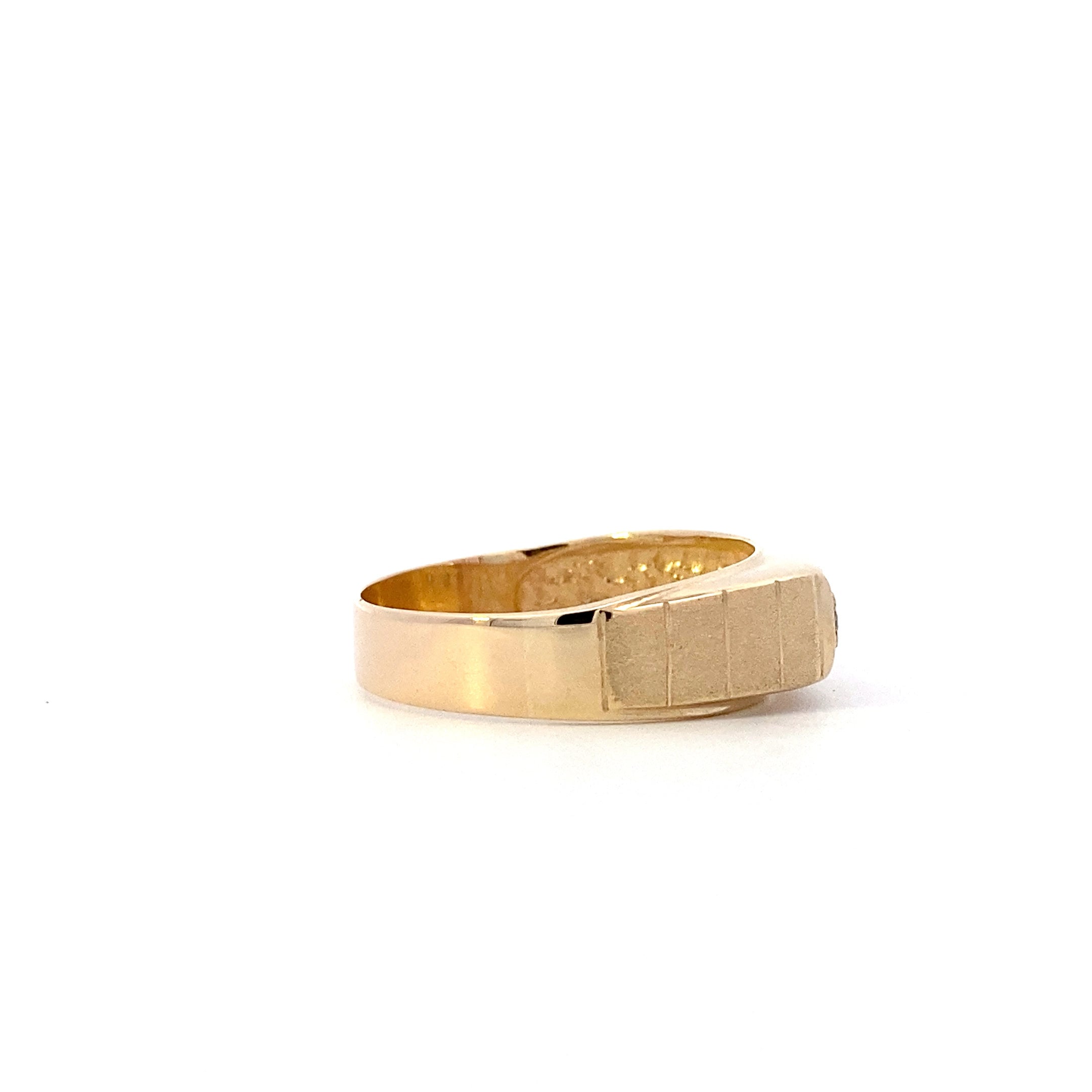 14K Yellow Gold Diamond Ring - 0.25ct