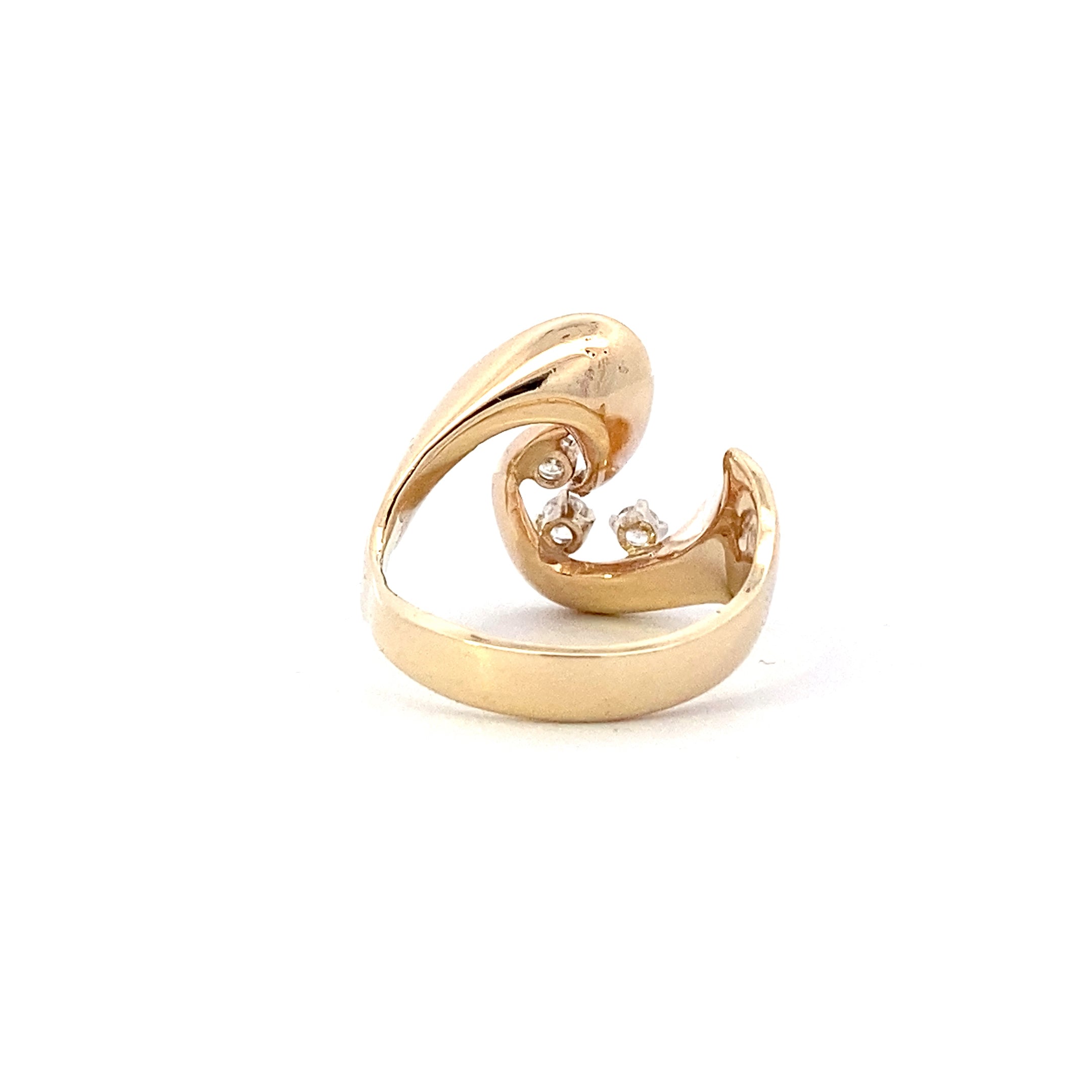 14K Yellow Gold Women's Amethyst Ring