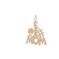14K Yellow Gold #1 Mom Pendant