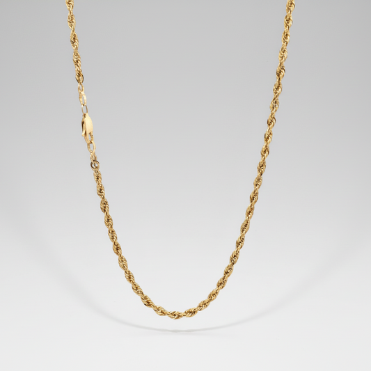 14K Yellow Gold 26" Rope Chain