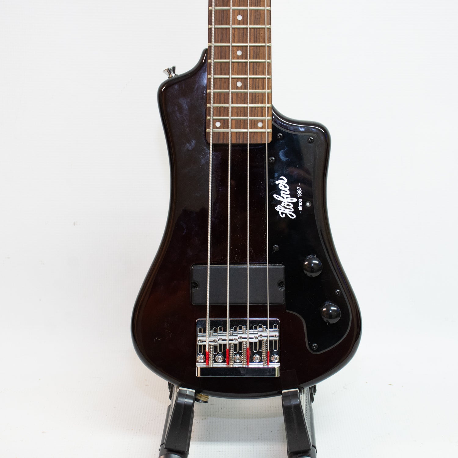 Hofner HCT-SHB-RB Shorty Travel Electric Bass Guitar