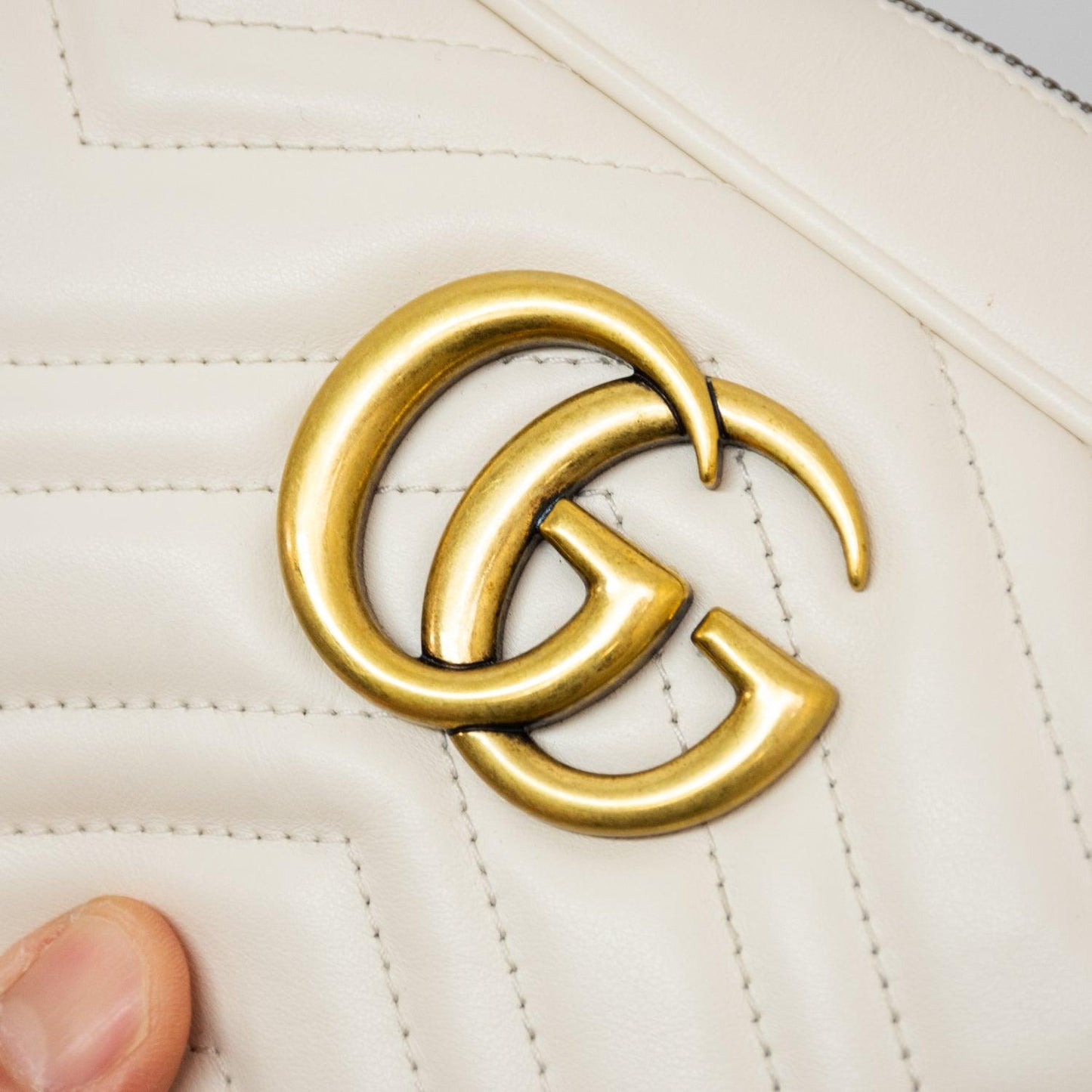 Gucci Marmont Small Quilted Camera Shoulder Bag - 447632