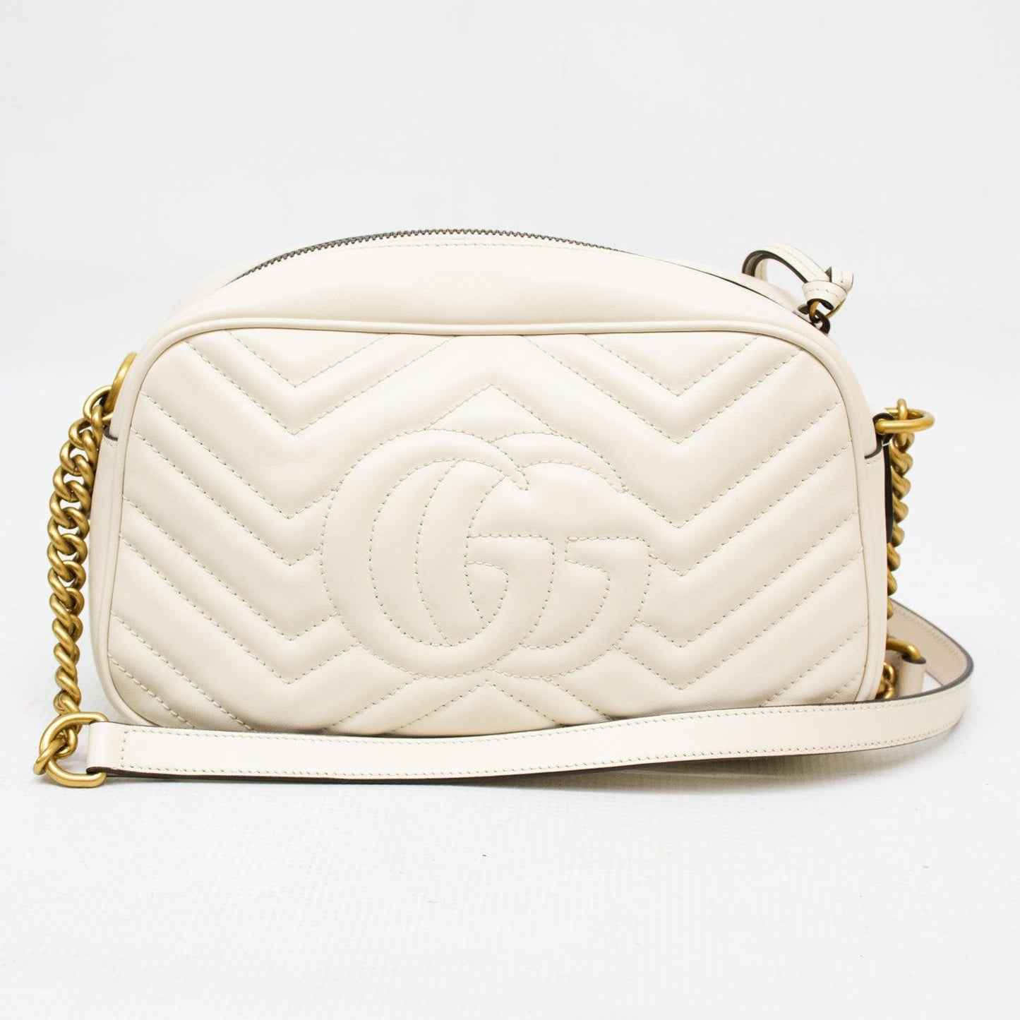 Gucci Marmont Small Quilted Camera Shoulder Bag - 447632