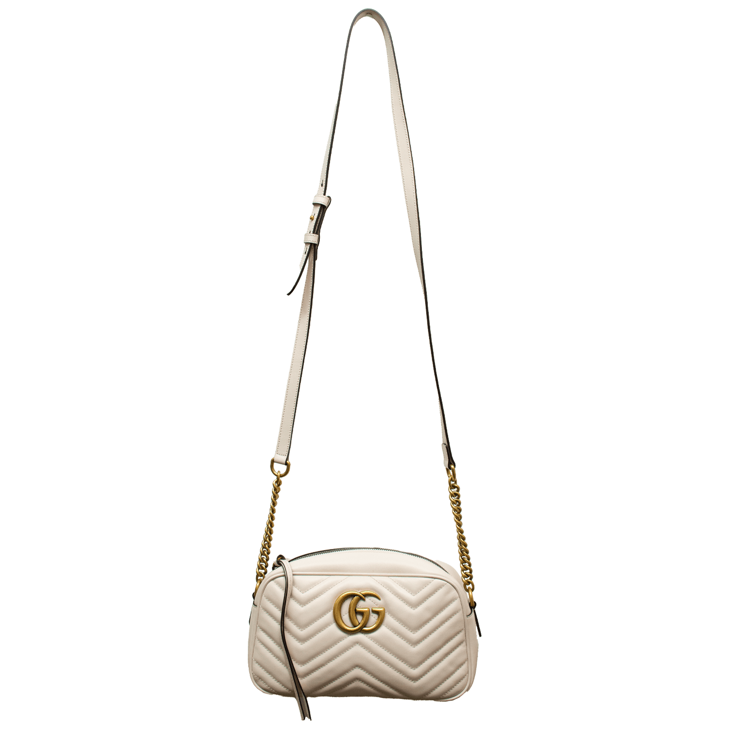 Gucci Marmont Small Quilted Camera Shoulder Bag - 447632