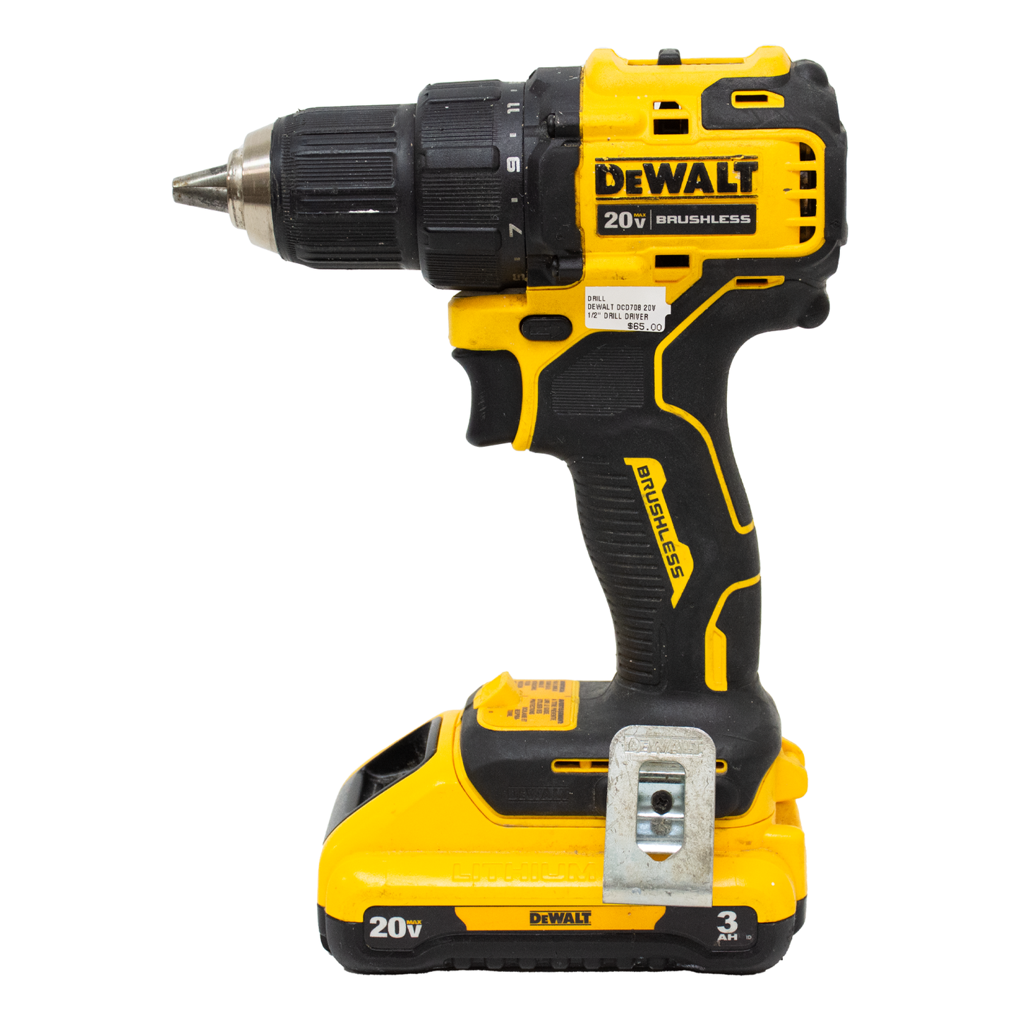 DEWALT DCD708 20V 1/2" Drill Driver