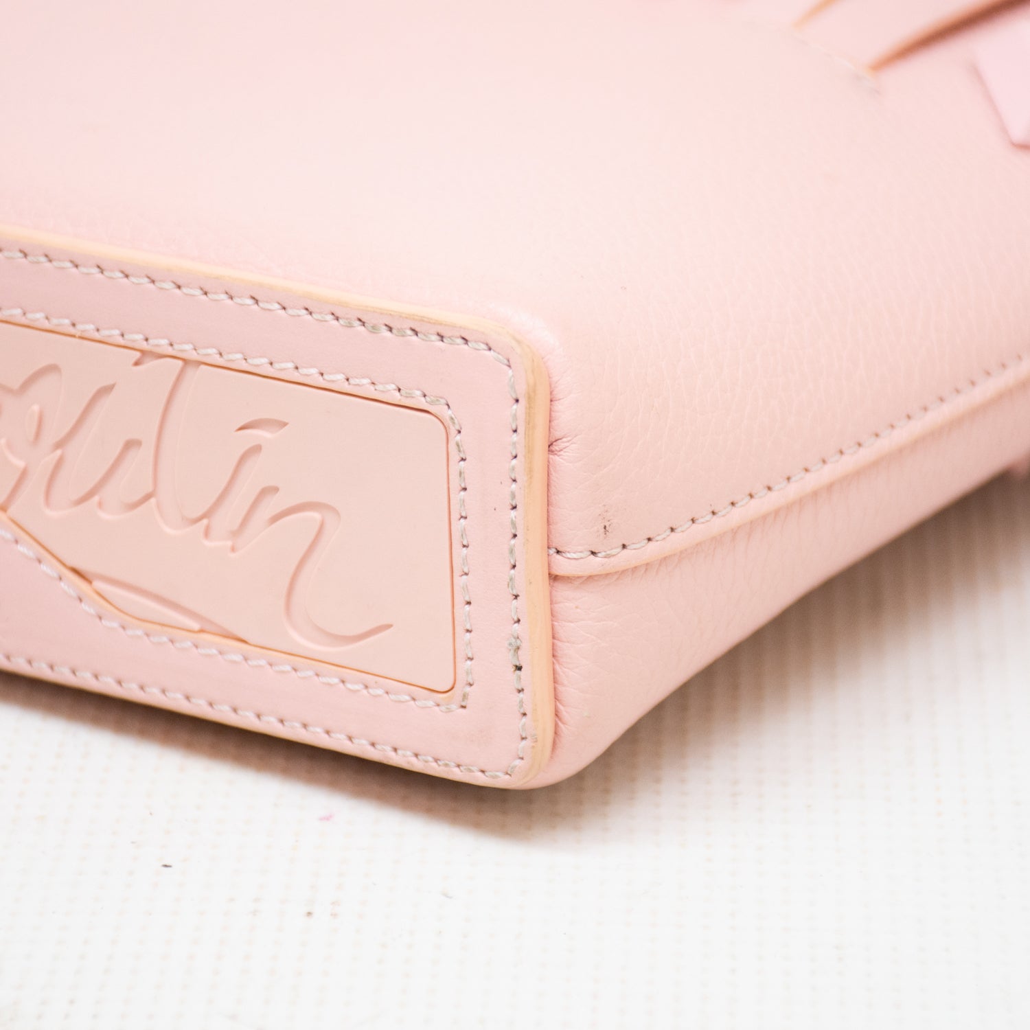 Christian Louboutin Mini Cabata Tote - Rosy