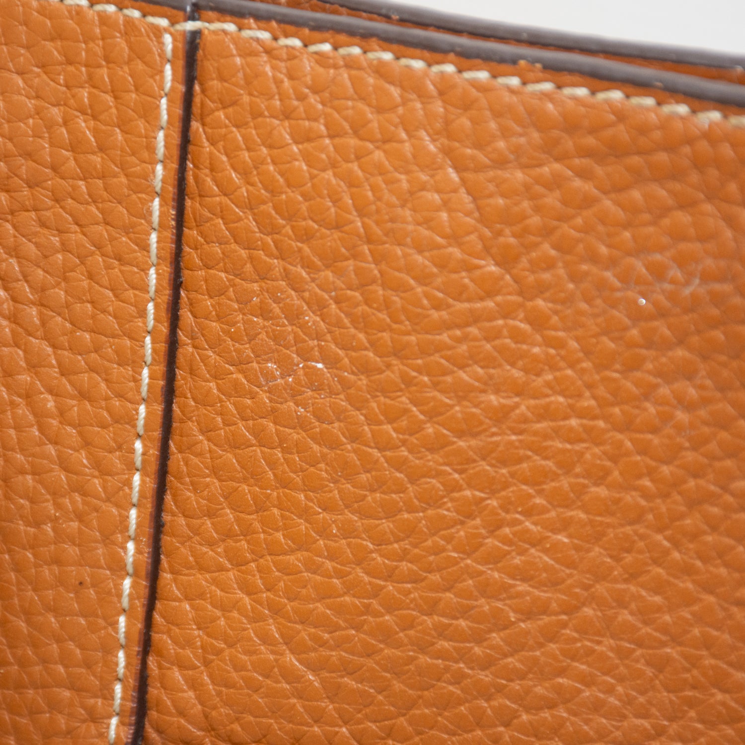 Dooney & Bourke Lexington Shopper Brown Pebble Leather Bag
