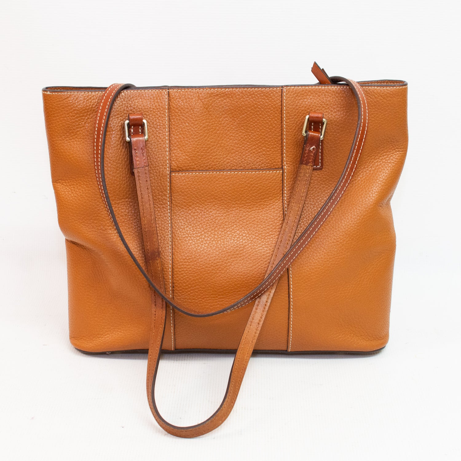 Dooney & Bourke Lexington Shopper Brown Pebble Leather Bag