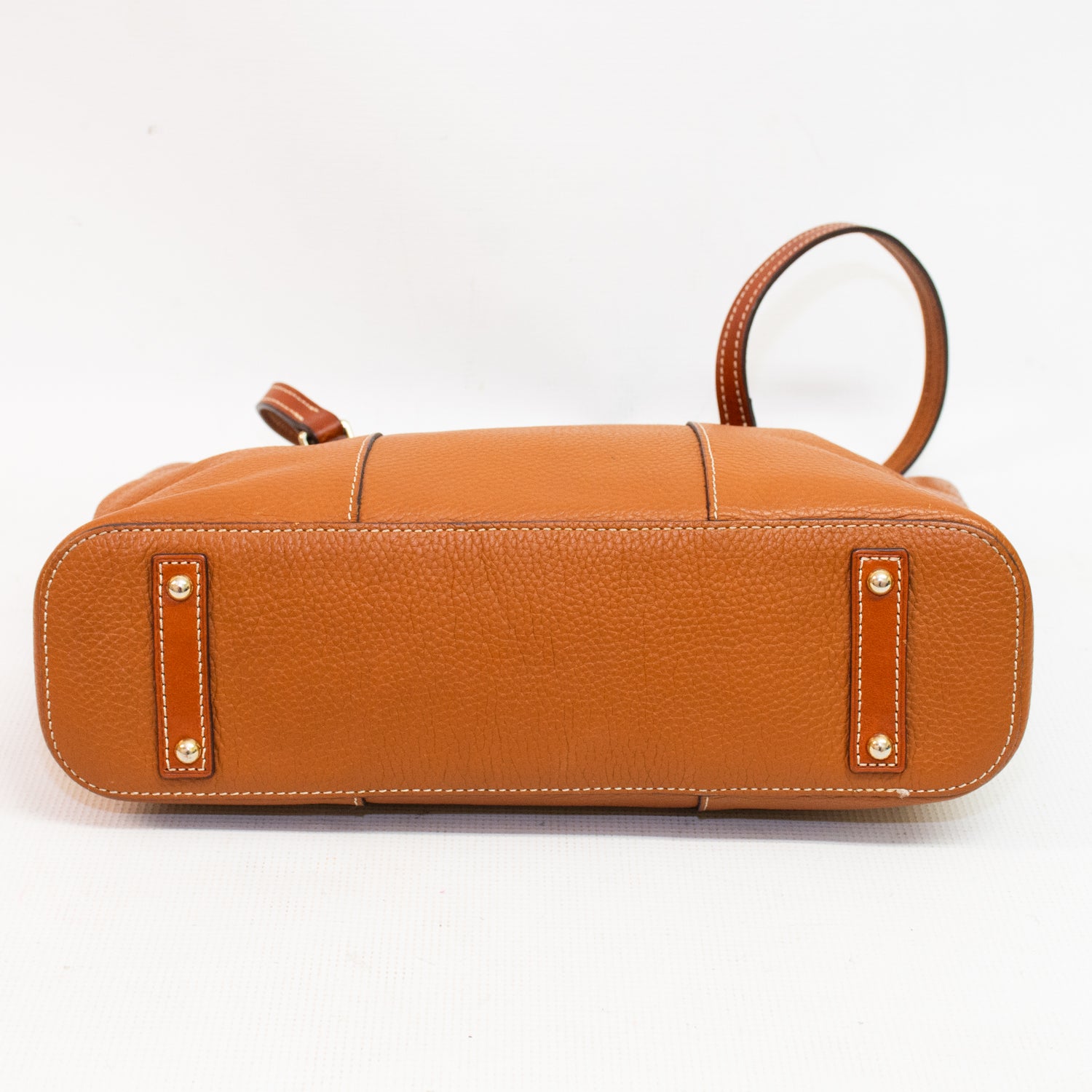 Dooney & Bourke Lexington Shopper Brown Pebble Leather Bag