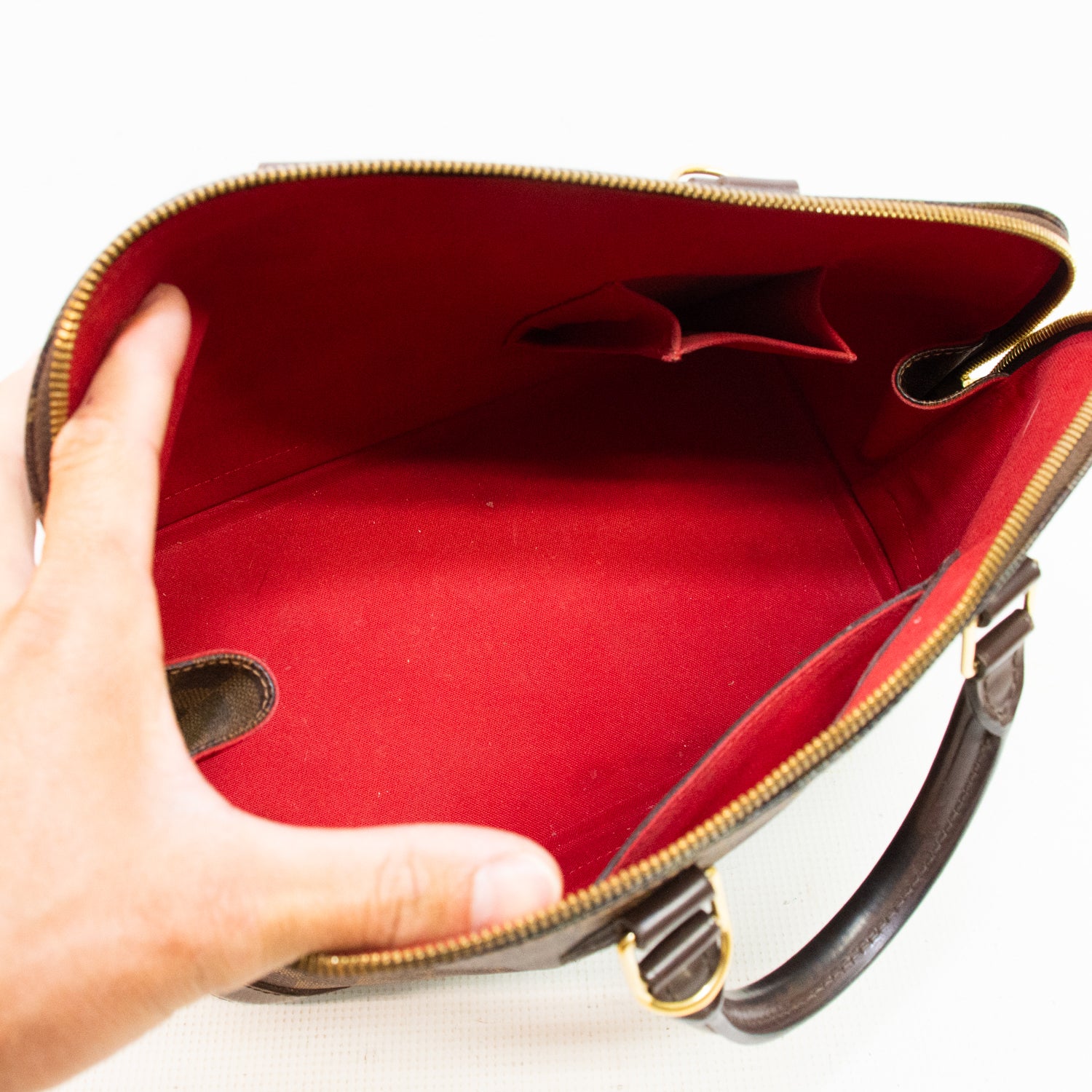 Louis Vuitton Alma PM Demier Ebene Handbag