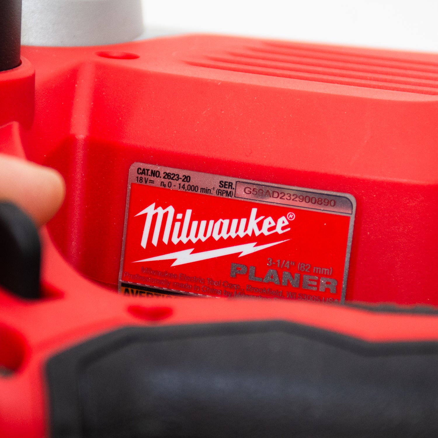Milwaukee 2623-20 3-1/4in. M18 Cordless Planer