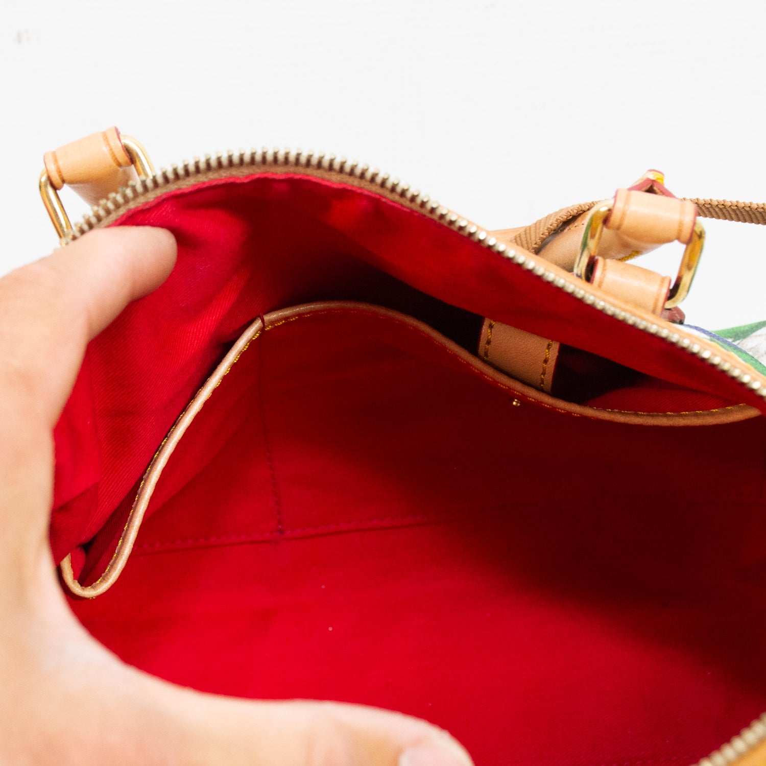 Dooney & Bourke Hydrangea Monogram Dome Zip Satchel