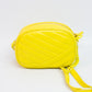 Tory Burch Kira Chevron Camera Bag - Neon Yellow
