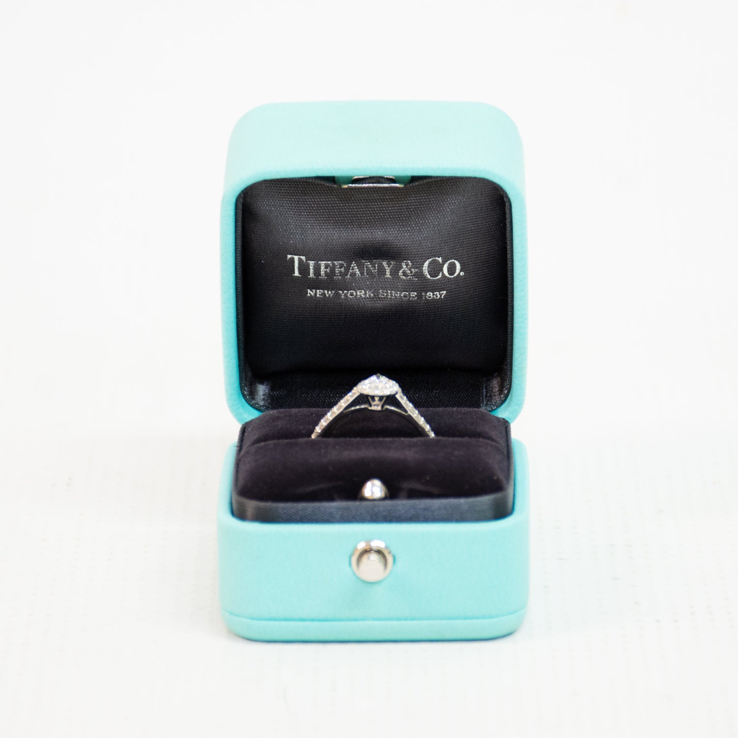 Tiffany & Co Platinum Diamond Women's Ring - 0.78ct