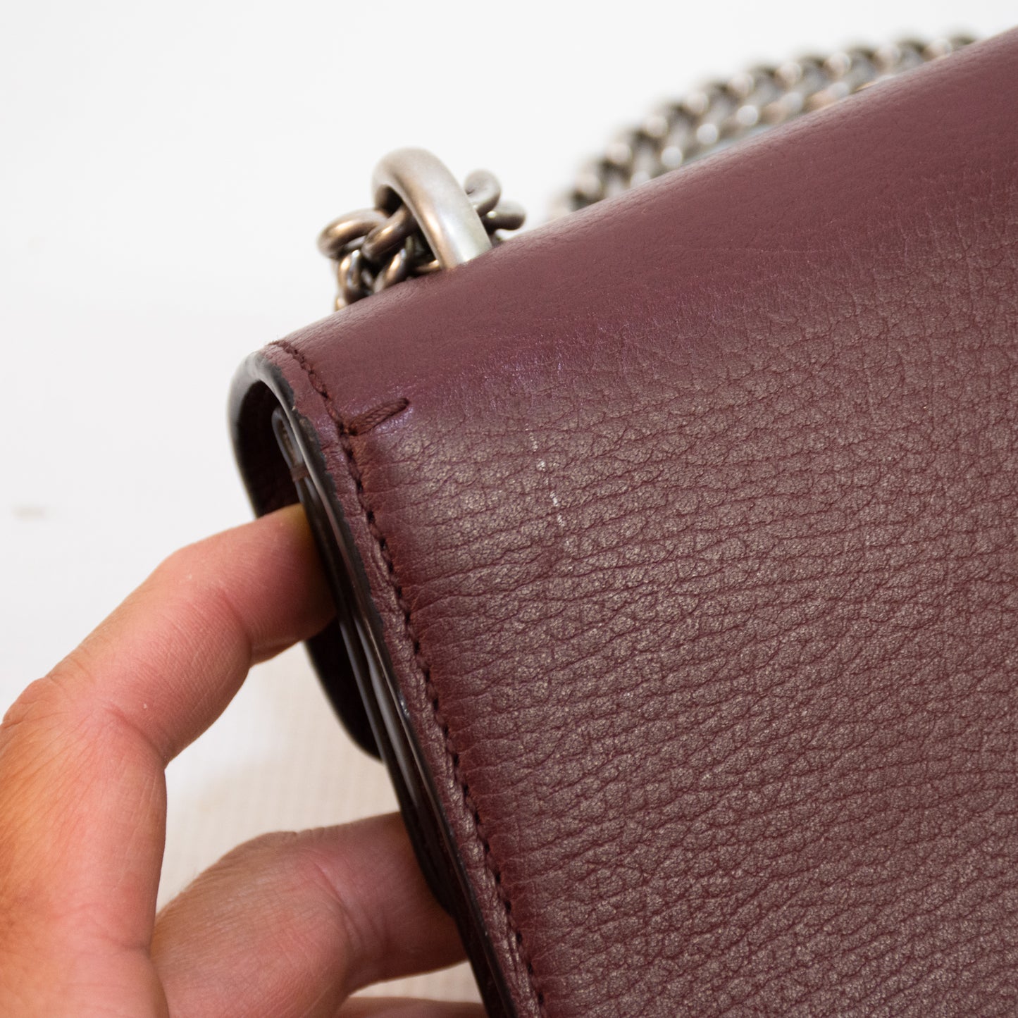 Gucci 400249 Dionysus Medium Shoulder Bag - Maroon