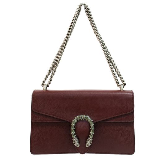 Gucci 400249 Dionysus Medium Shoulder Bag - Maroon