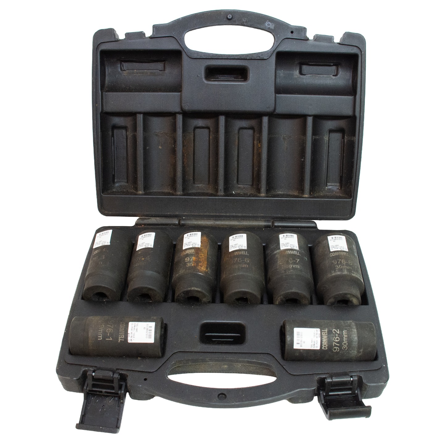 Cornwell Tools HR976 12-Point Metric Axle Unit Socket Set