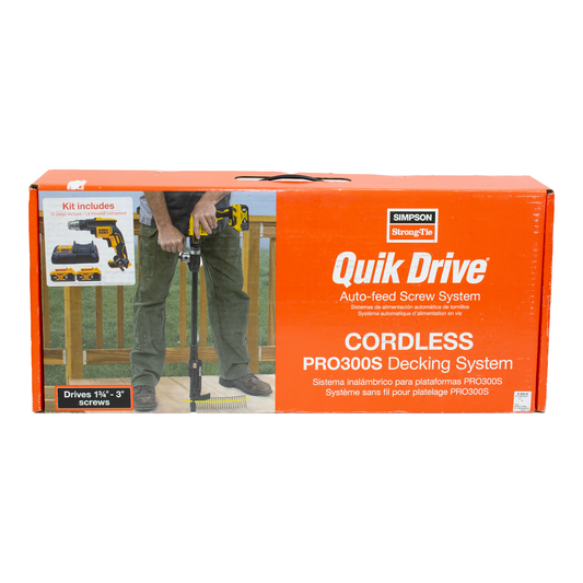 Simpson Strong Tie-Pro Quik Drive Cordless Decking System