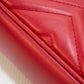 Gucci GG Marmont Red Leather Cross Body Bag - 447632