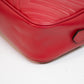 Gucci GG Marmont Red Leather Cross Body Bag - 447632