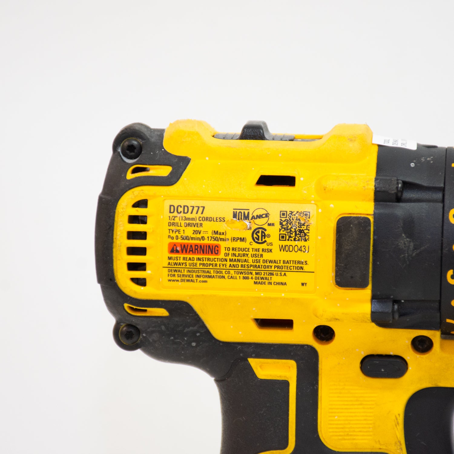 DEWALT DCD777 Drill/Driver