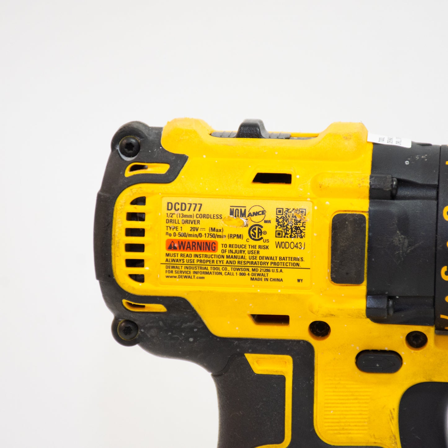 DEWALT DCD777 Drill/Driver