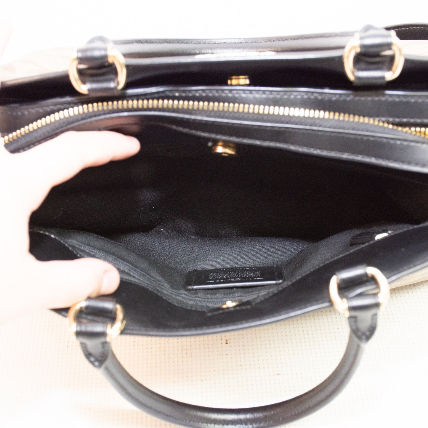 Coach Savannah Small Signature Canvas Carryall Bag - 91495