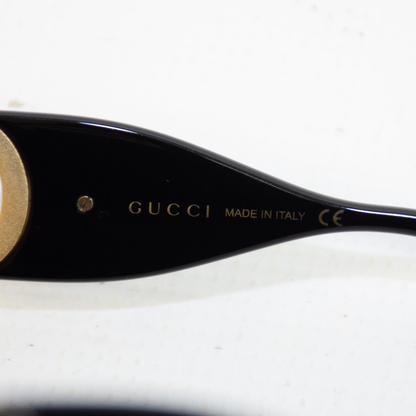 Gucci GG1022S Black Frame Yellow Tint Sunglasses