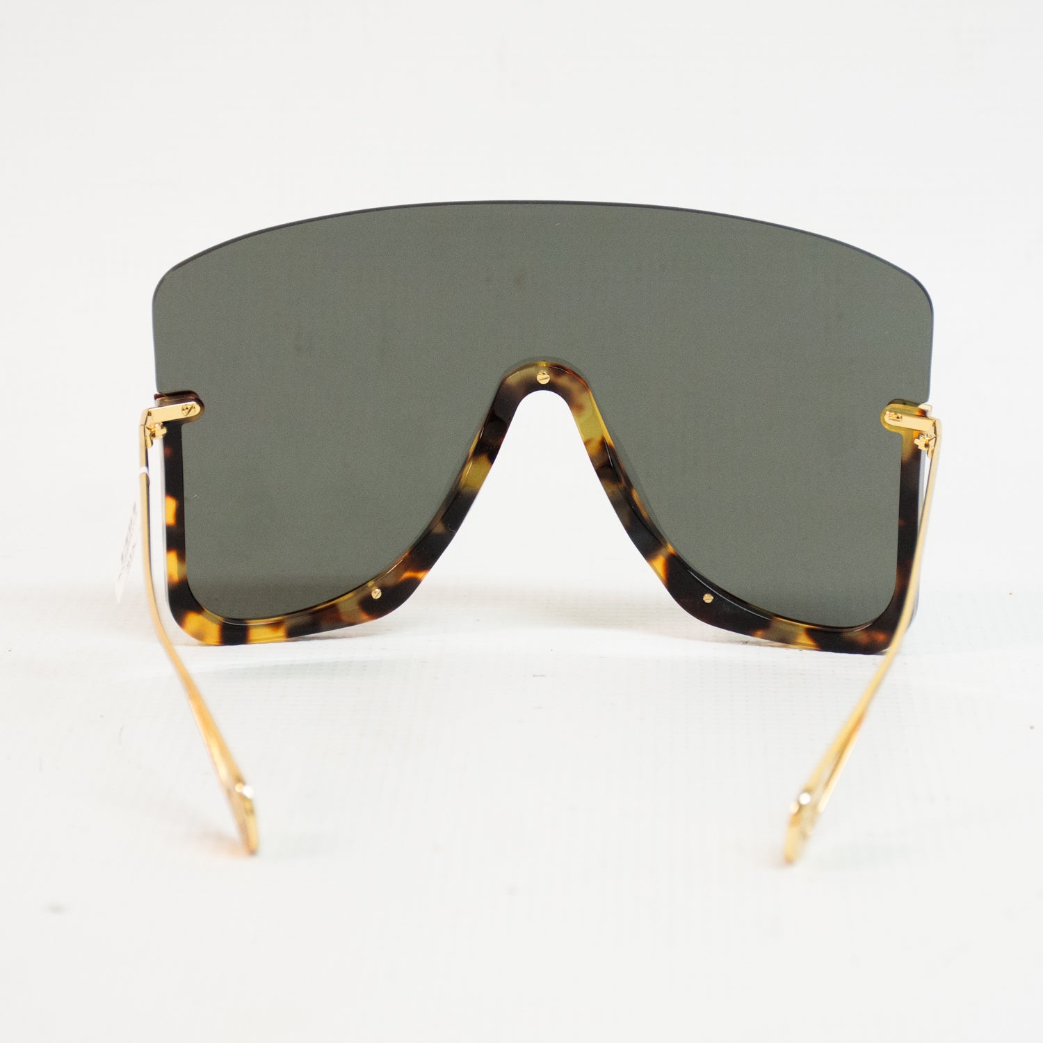 Gucci GG0540S Shield-Frame Acetate Sunglasses