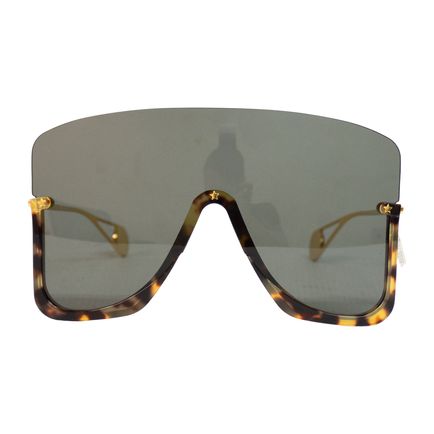 Gucci GG0540S Shield-Frame Acetate Sunglasses