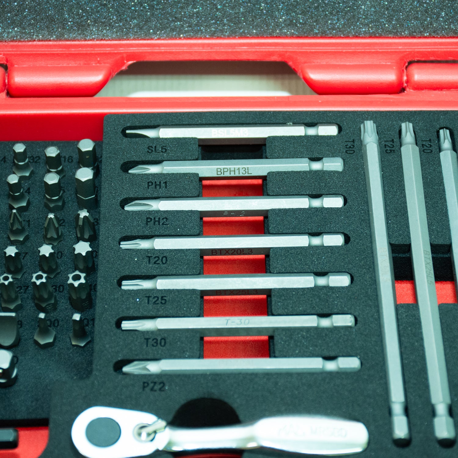 Mac Tools SBDR69K Ratcheting Bit Set