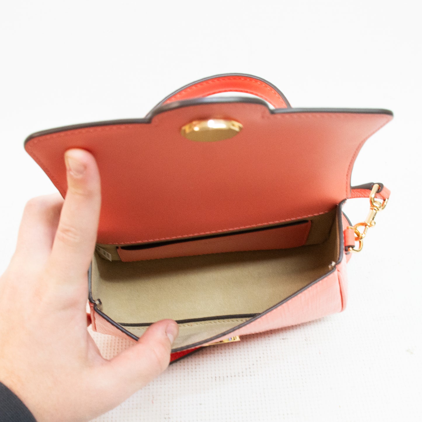 Tory Burch Coral Crush Robinson Shoulder Bag