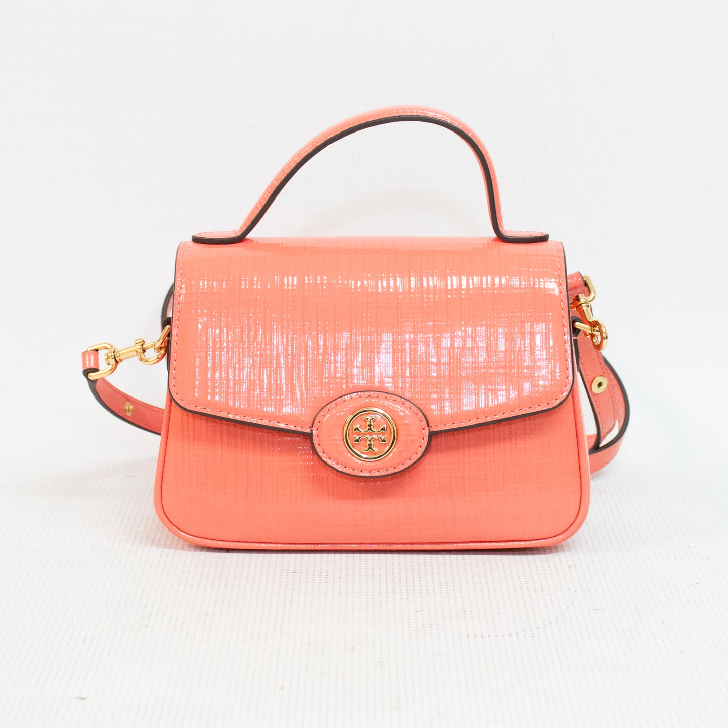 Tory Burch Coral Crush Robinson Shoulder Bag