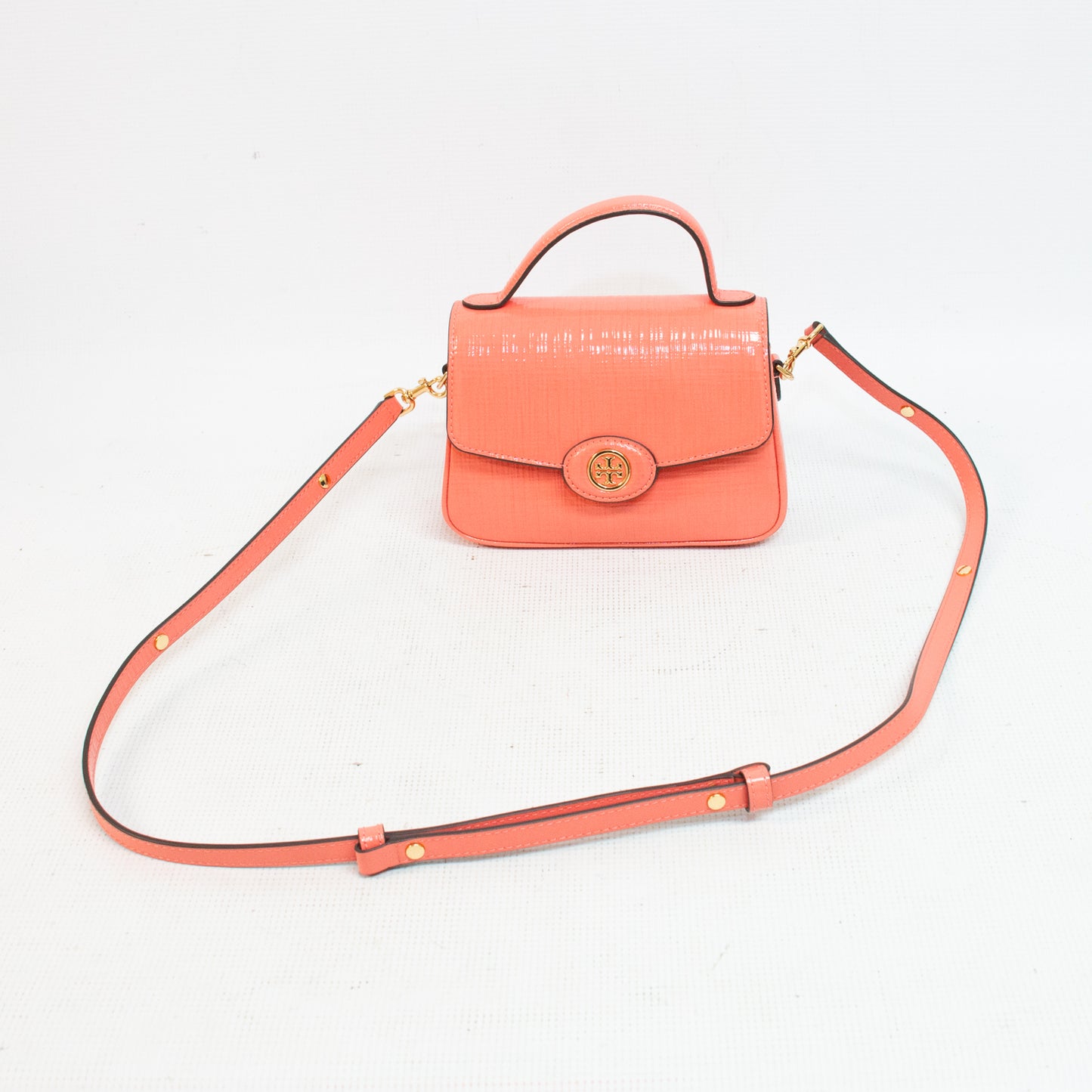 Tory Burch Coral Crush Robinson Shoulder Bag