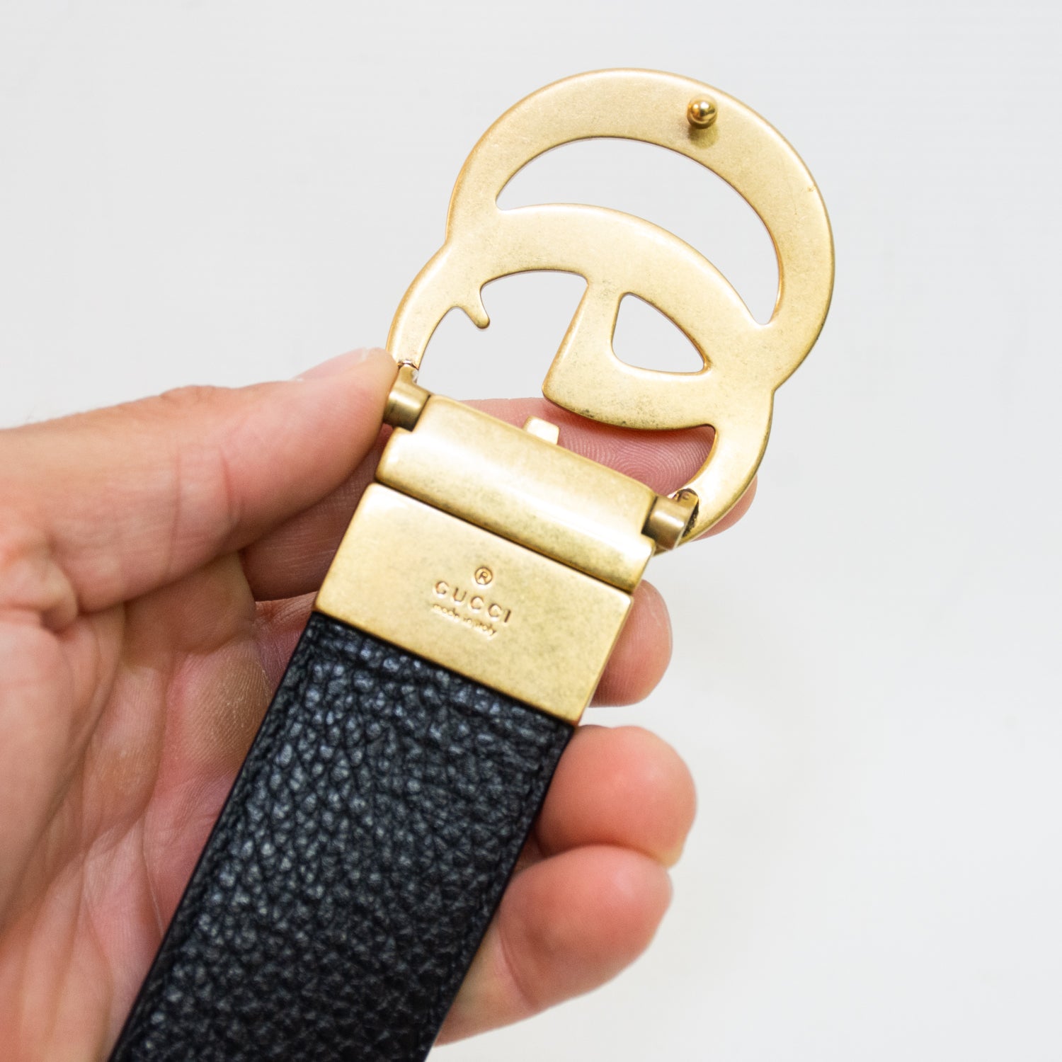 Gucci CA02T Marmot Reversible Belt