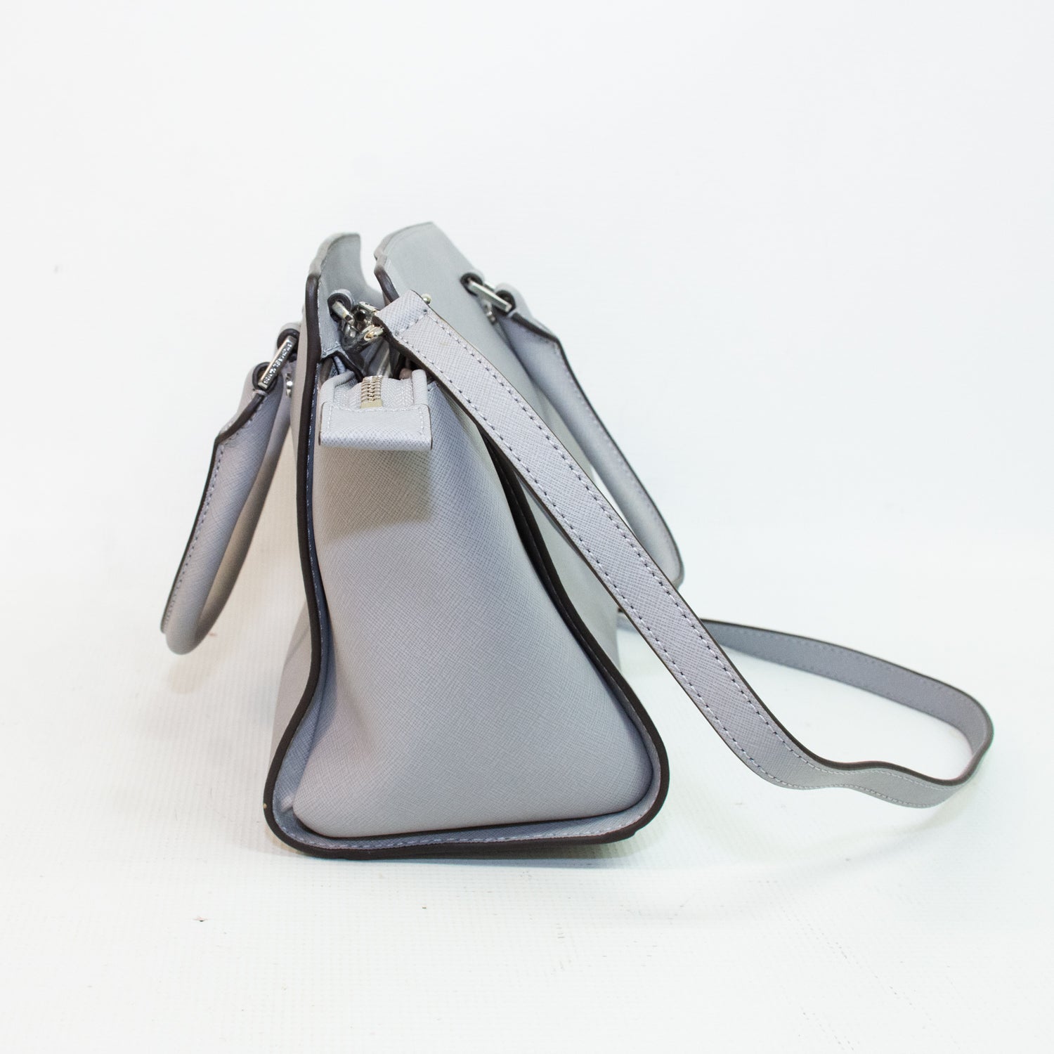 Michael Kors Gray Medium Saffiaan Leather Tote