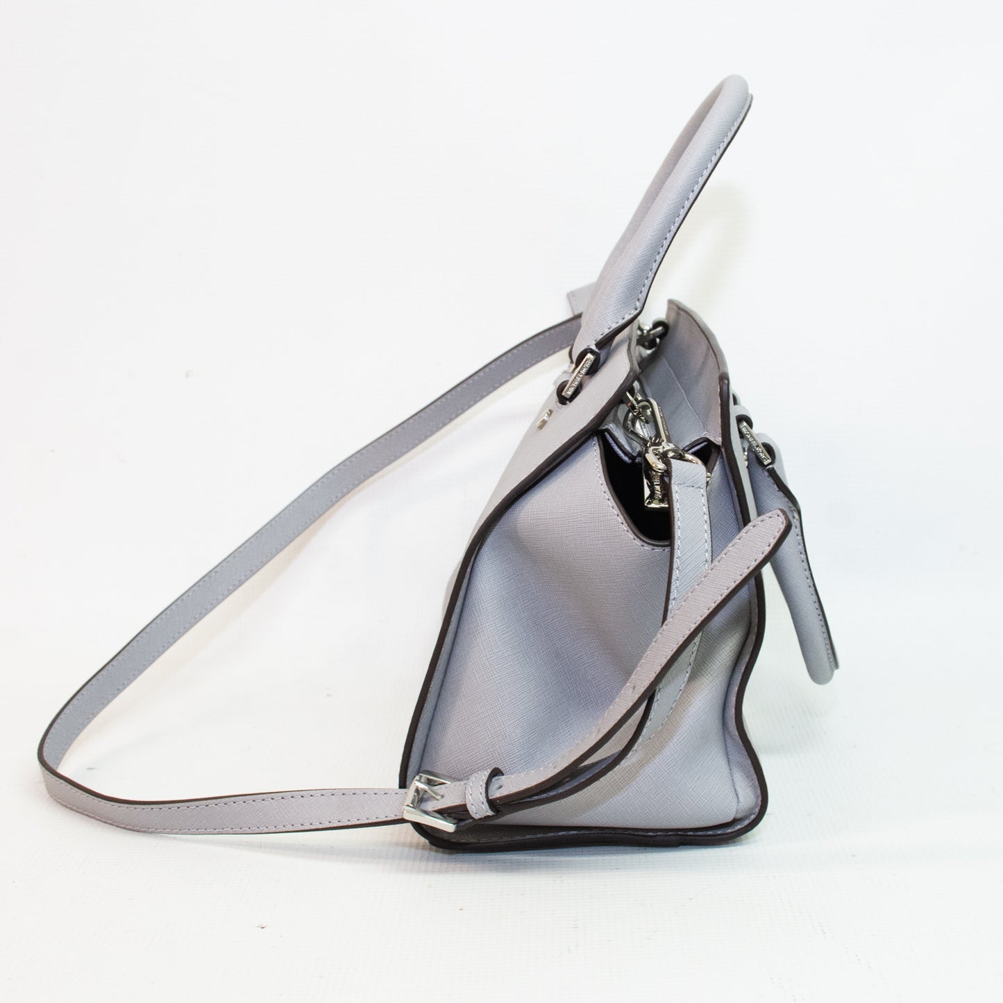 Michael Kors Gray Medium Saffiaan Leather Tote