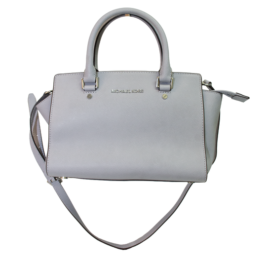 Michael Kors Gray Medium Saffiaan Leather Tote