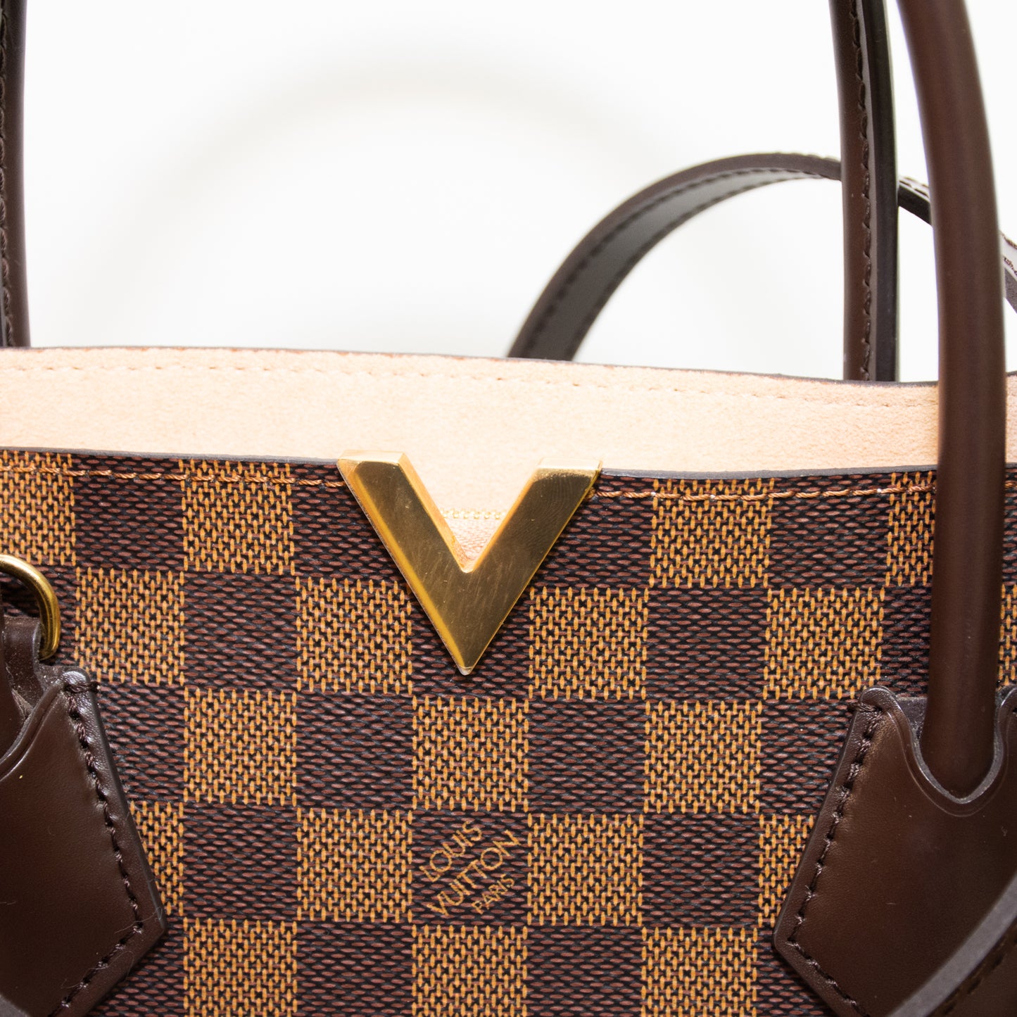 Louis Vuitton Kensington Brown Damier Handbag